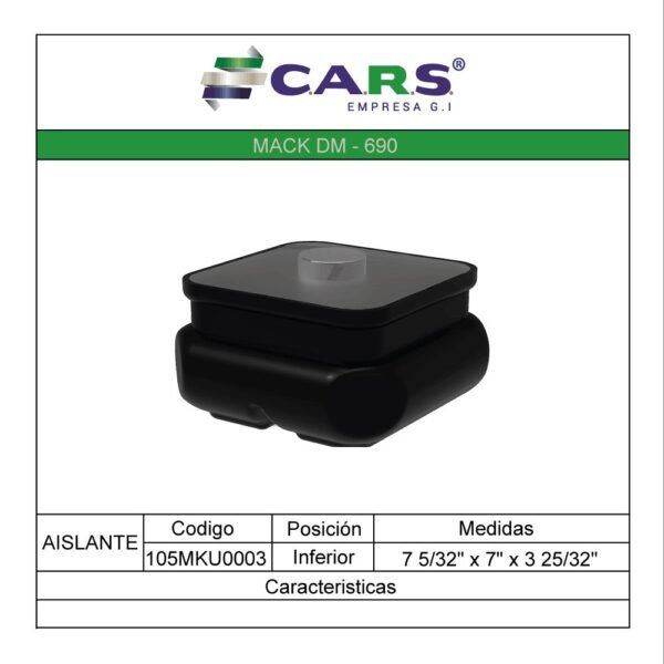 AISLANTE INFERIOR MACK DM-690-10QK-36B