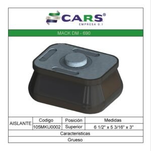 AISLANTE SUPERIOR GRUESO MACK DM 690-10QK-370