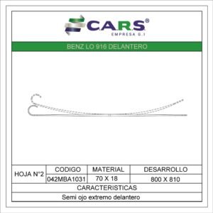 MERCEDES BENZ LO 916 70X18 FT HOJA 02
